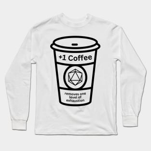 +1 Coffee Long Sleeve T-Shirt